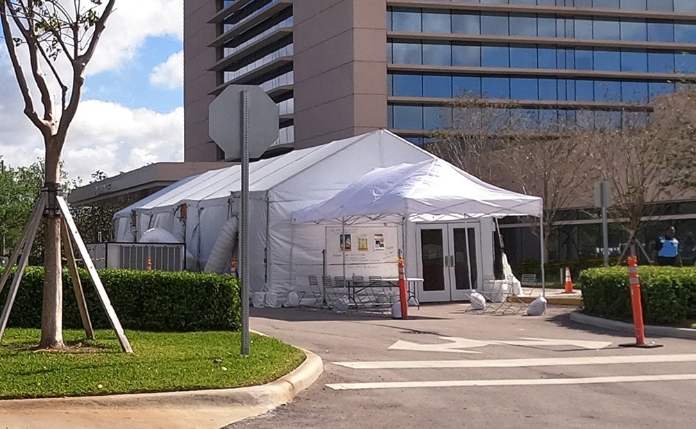 Drive-Thru Tents