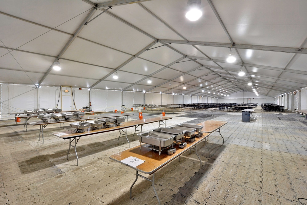 Disaster Relief Tent Rental